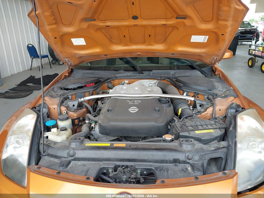 2004 Nissan 350Z Enthusiast VIN: JN1AZ34D64T163090 Lot: 45563447