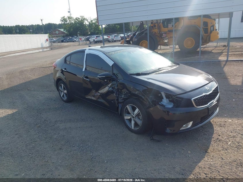 Vin: 3kpfl4a73je198134, lot: 46061798, kia forte s 20181