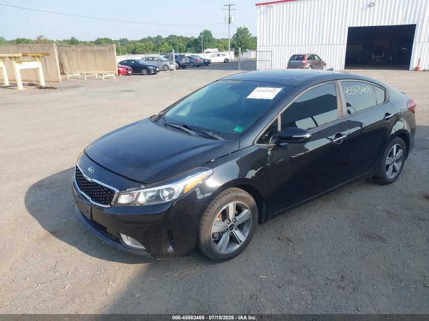 Vin: 3kpfl4a73je198134, lot: 46061798, kia forte s 20182