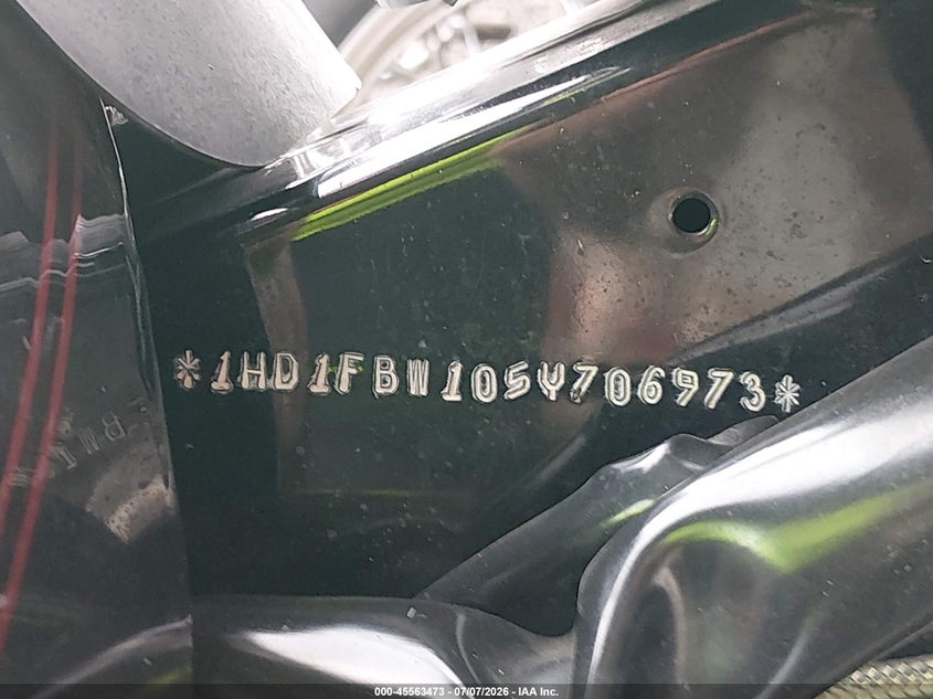 2005 Harley-Davidson Flhri VIN: 1HD1FBW105Y706973 Lot: 45563473
