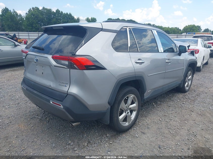 2021 TOYOTA RAV4 HYBRID auction photo 4