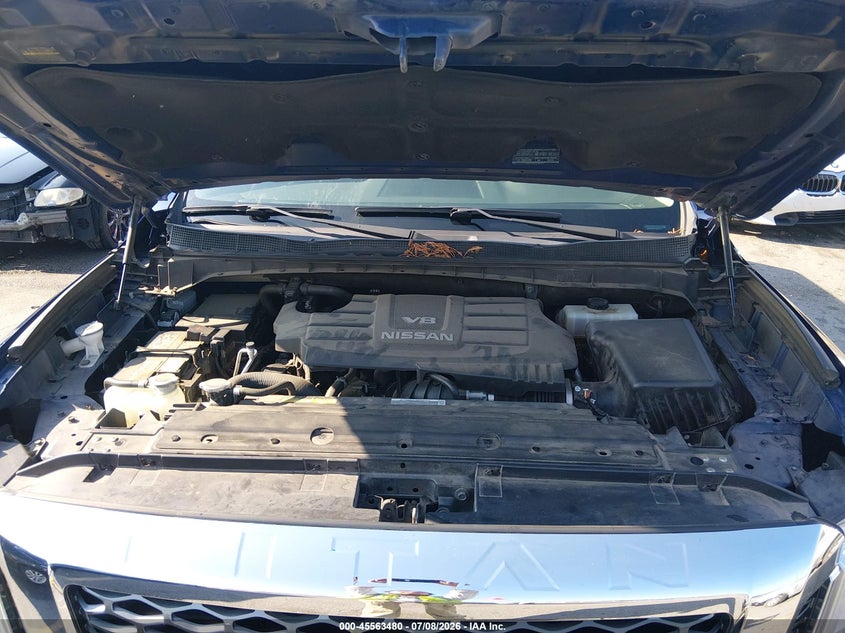 2017 Nissan Titan Sv VIN: 1N6AA1E57HN501927 Lot: 45563480