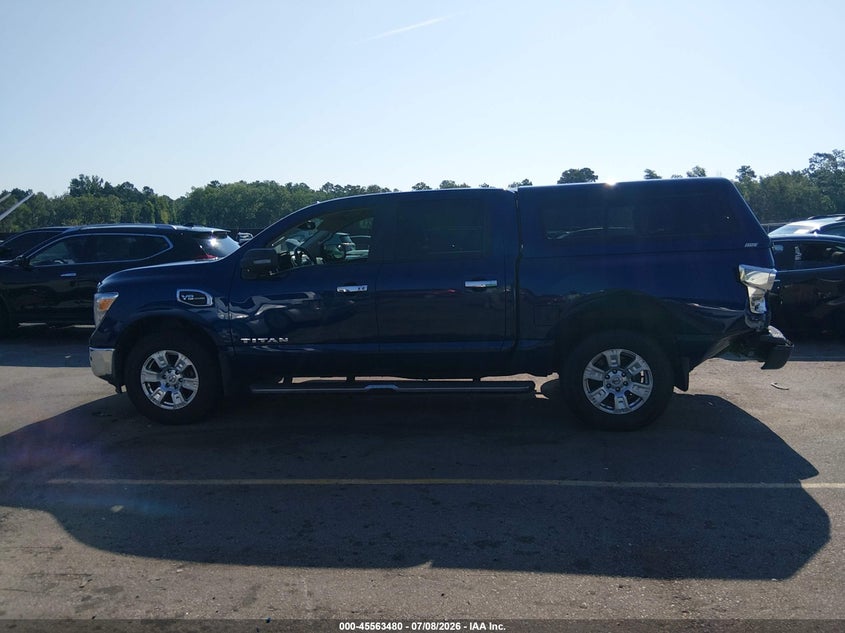 2017 Nissan Titan Sv VIN: 1N6AA1E57HN501927 Lot: 45563480
