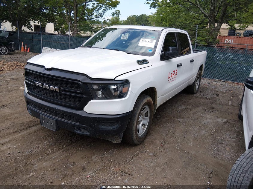 2023 RAM 1500, Механіка, IAAI, VIN 1C6RRENT4PN579222 — фото 2