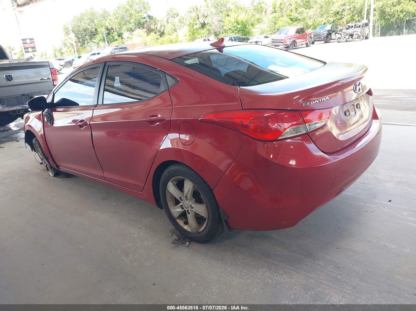 2012 HYUNDAI ELANTRA auction photo 3