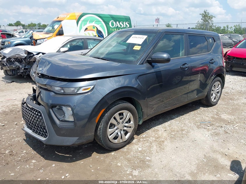 2020 Kia Soul Lx, Front End, IAAI, VIN KNDJ23AU5L7113455 — photo 2