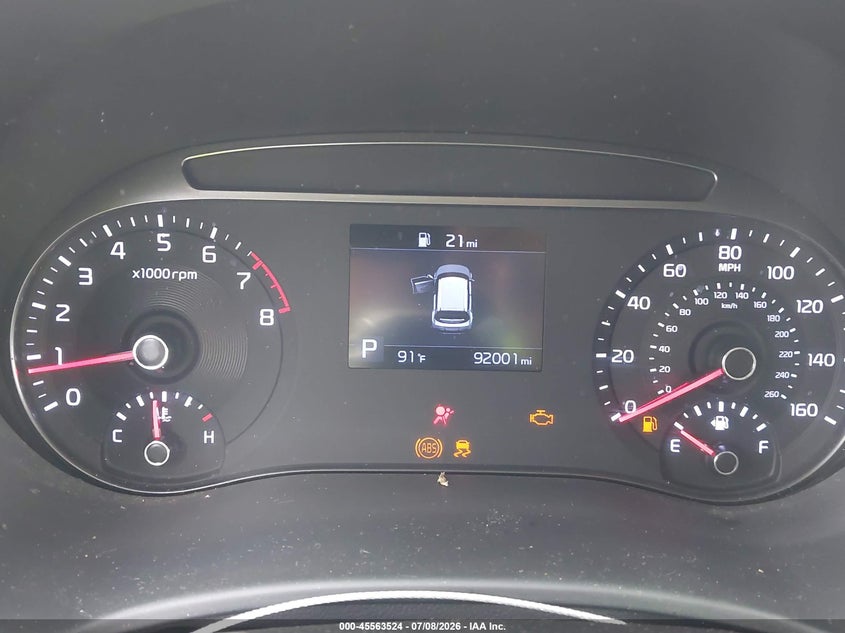 2020 Kia Soul Lx VIN: KNDJ23AU5L7113455 Lot: 45563524