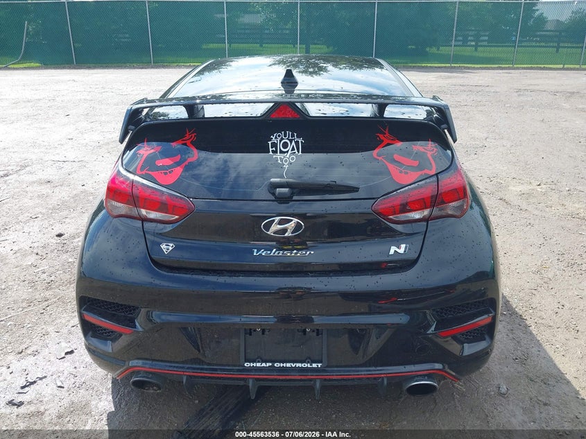 2020 Hyundai Veloster N VIN: KMHT36AH5LU003383 Lot: 45563536