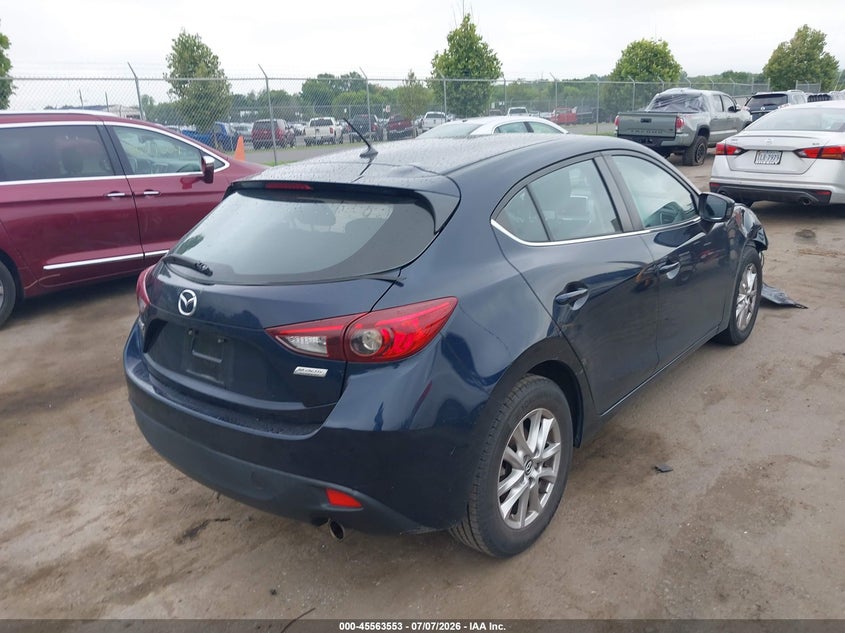 Vin: jm1bm1k72g1323757, lot: 46061882, mazda mazda3 i sport 20164