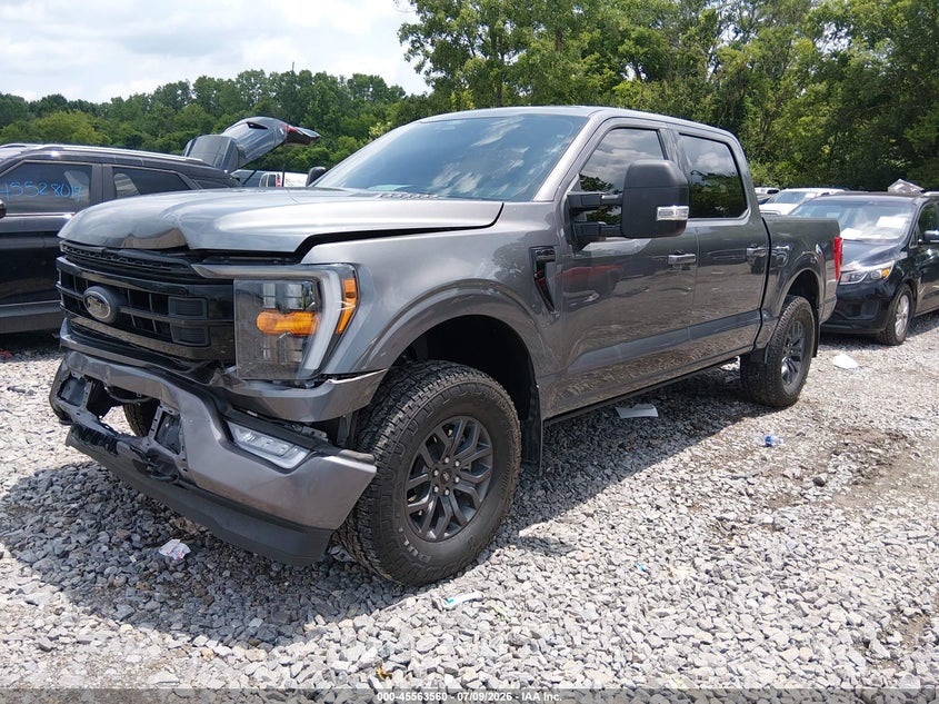 2022 Ford F-150, Front End, IAAI, VIN 1FTFW1E52NFC27701 — photo 2