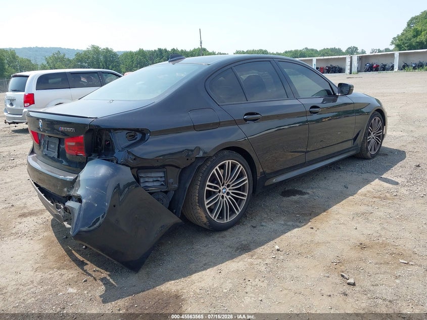 Vin: wbajb9c52kb464597, lot: 46061894, bmw m550i xdrive 20194