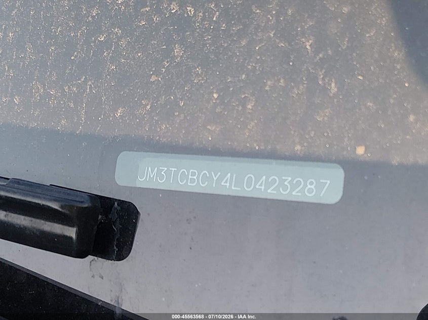 2020 Mazda Cx-9 Touring VIN: JM3TCBCY4L0423287 Lot: 45563568