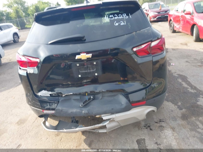 2021 Chevrolet Blazer Fwd 1Lt VIN: 3GNKBBRAXMS515572 Lot: 45563585