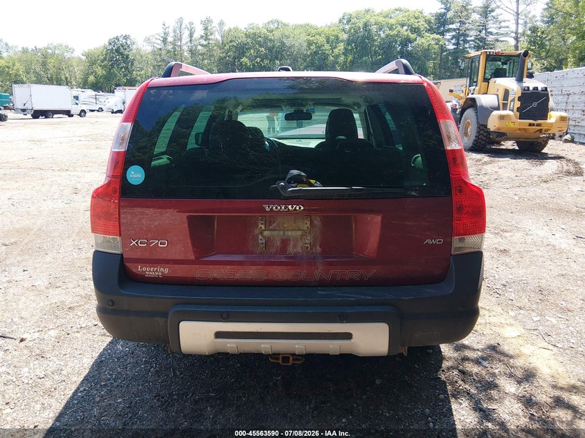 2006 Volvo Xc70 2.5T/Volvo Ocean Race Edition VIN: YV4SZ592861233978 Lot: 45563590