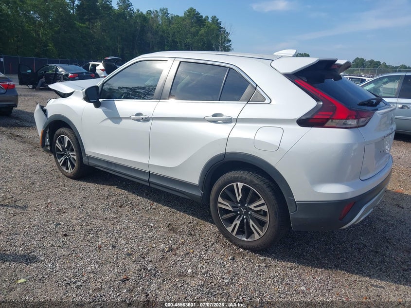 Vin: ja4atwaa9pz002528, lot: 46061930, mitsubishi eclipse cross se s-awc/sel s-awc 20233