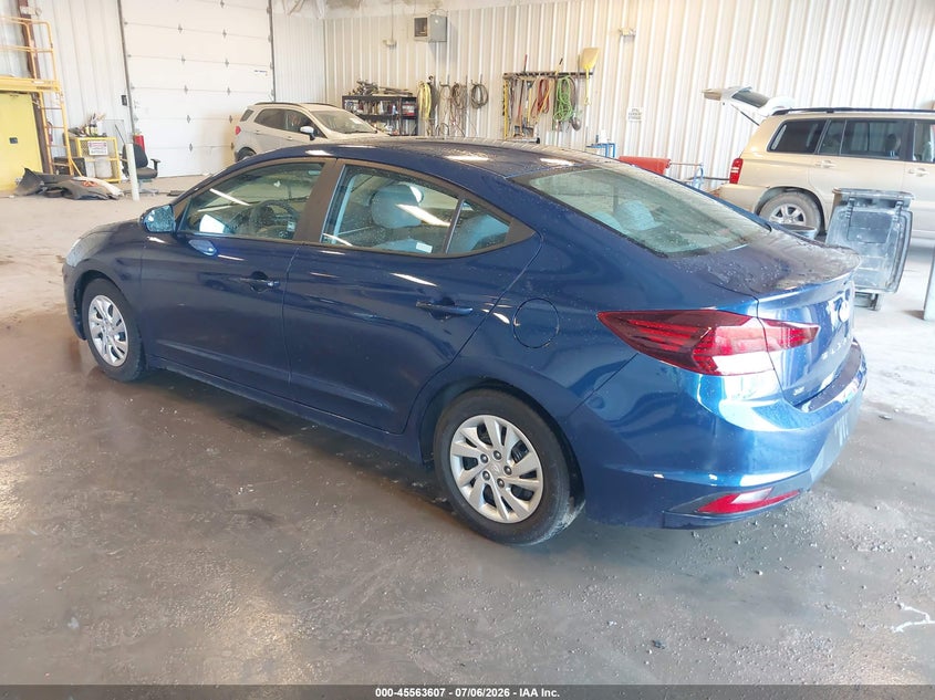 Vin: 5npd74lfxlh607941, lot: 46061936, hyundai elantra se 20203