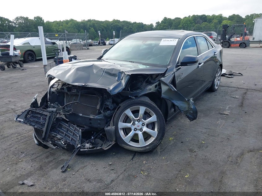 2014 CADILLAC ATS SEDAN 2.0L I-4 DI, DOHC, VVT, TURBO, 272HP