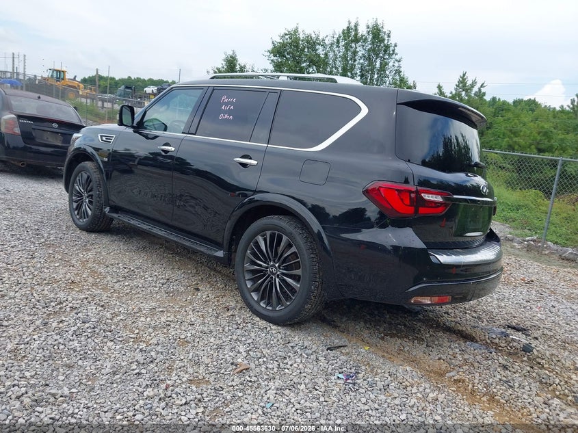 Vin: jn8az2nf9l9703037, lot: 46061959, infiniti qx80 luxe 20203