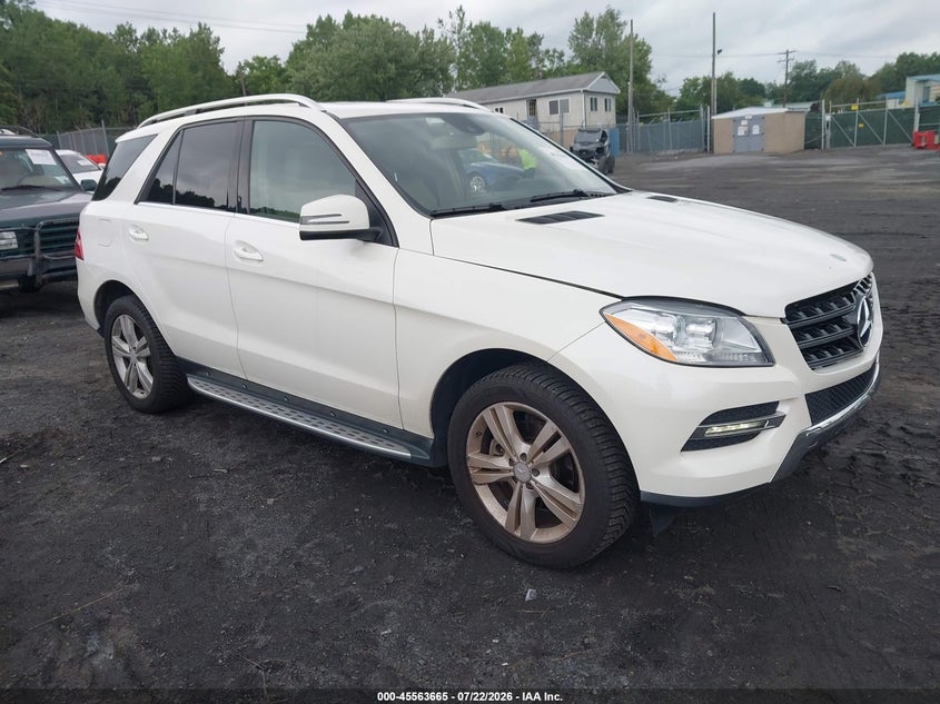 2013 Mercedes-Benz Ml 350 4 Matic