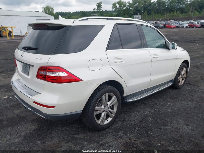 Vin: 4jgda5hb4da267106, lot: 46061994, mercedes-benz ml 350 4matic 20134