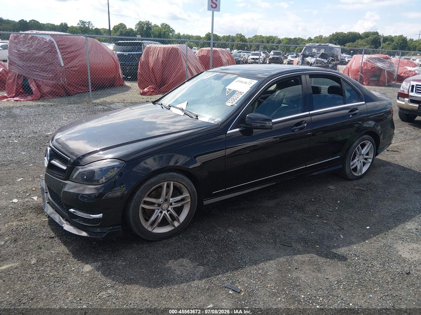 2014 Mercedes-Benz C 250 Sport WDDGF4HB0ER305629 photo 1