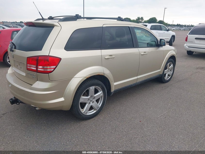 Vin: 3d4ph5fv8at130056, lot: 46062009, dodge journey sxt 20104