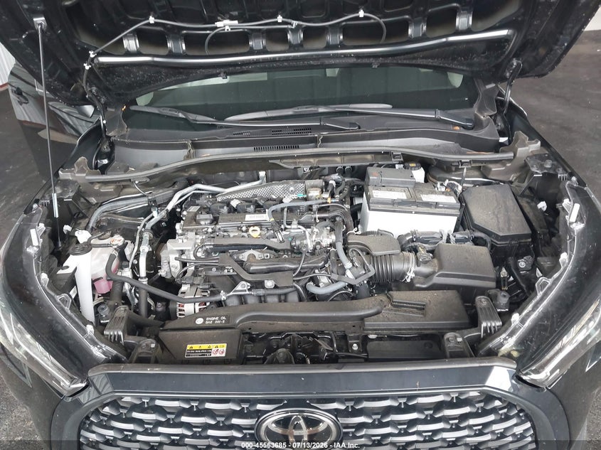 2025 Toyota Corolla Cross Le VIN: 7MUCAAAG6SV145738 Lot: 45563685