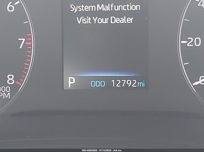2025 Toyota Corolla Cross Le VIN: 7MUCAAAG6SV145738 Lot: 45563685