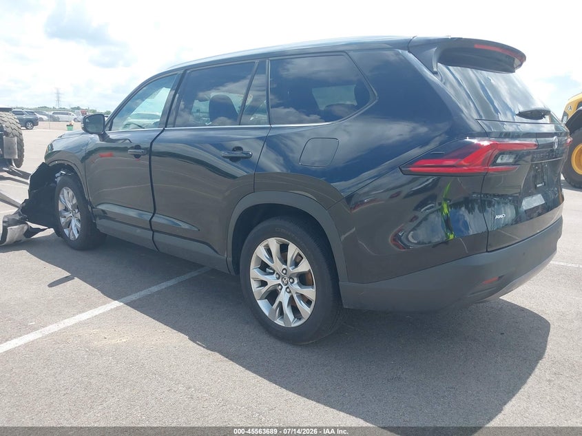 Vin: 5tdaaab51ss101130, lot: 46062018, toyota grand highlander limited 20253