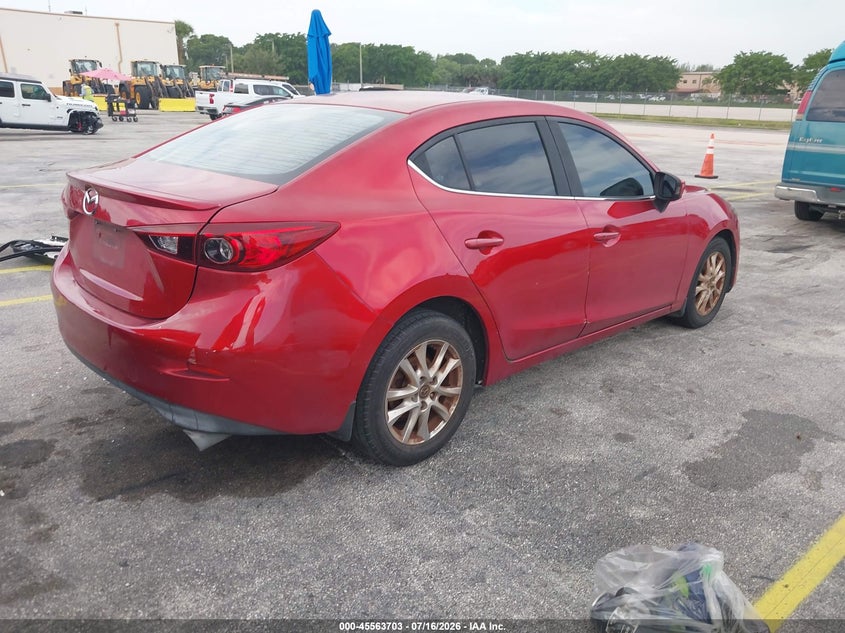 Vin: jm1bm1v75e1122380, lot: 46062032, mazda mazda3 i touring 20144