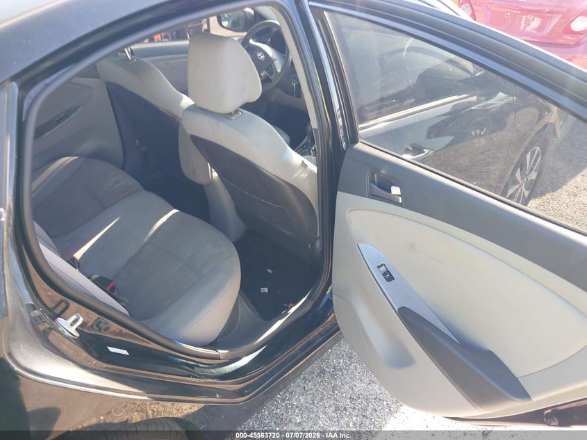 2017 HYUNDAI ACCENT SEDAN 1.6L I-4 DI, DOHC, VVT, 137HP