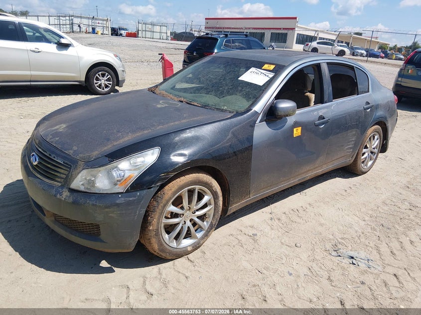 2008 INFINITI G35X auction photo 2