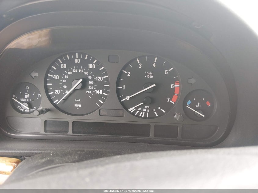 1999 BMW 740IA auction photo 7