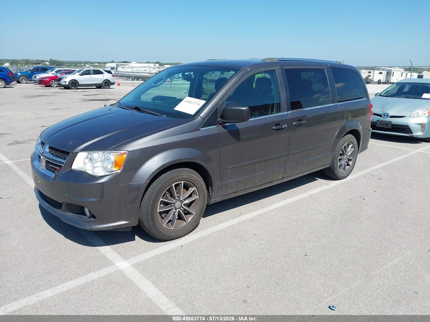Vin: 2c4rdgcgxgr219903, lot: 46062103, dodge grand caravan sxt 20162