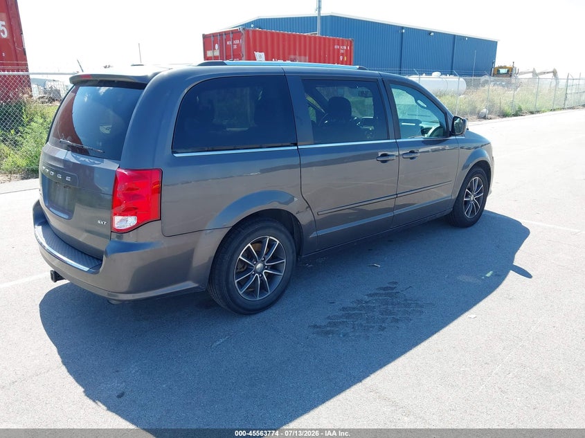 Vin: 2c4rdgcgxgr219903, lot: 46062103, dodge grand caravan sxt 20164