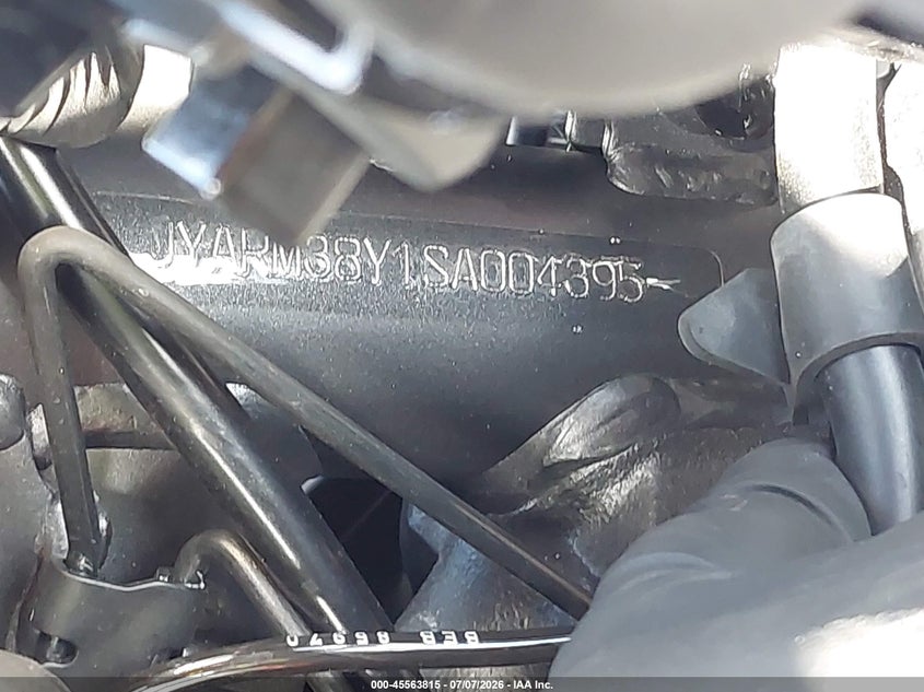 2025 Yamaha Yzfr7 VIN: JYARM38Y1SA004395 Lot: 45563815