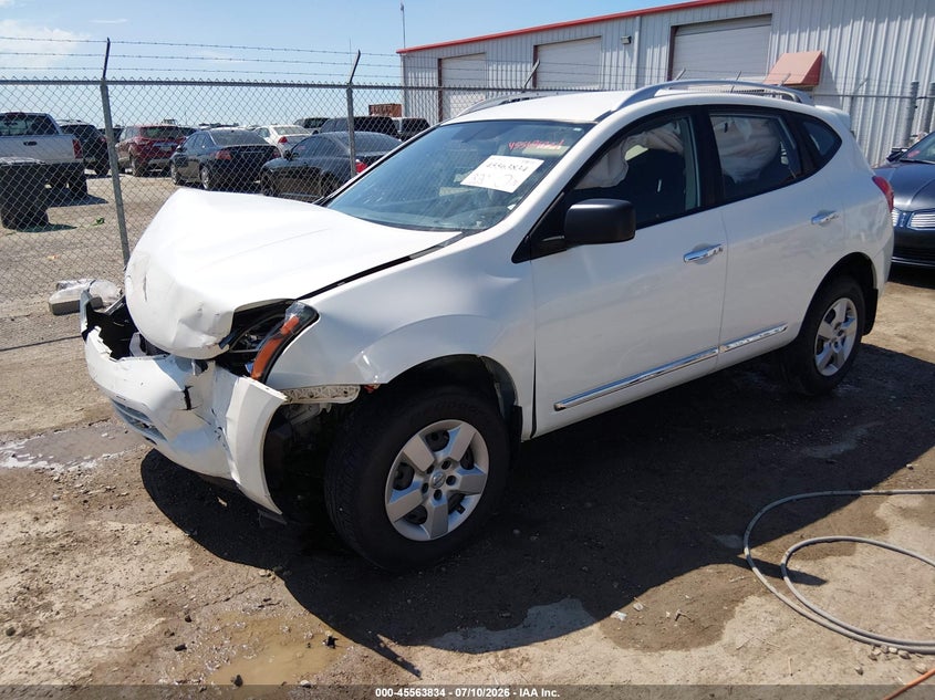 2015 Nissan Rogue, Удар спереди, IAAI, VIN JN8AS5MT9FW672102 — фото 2