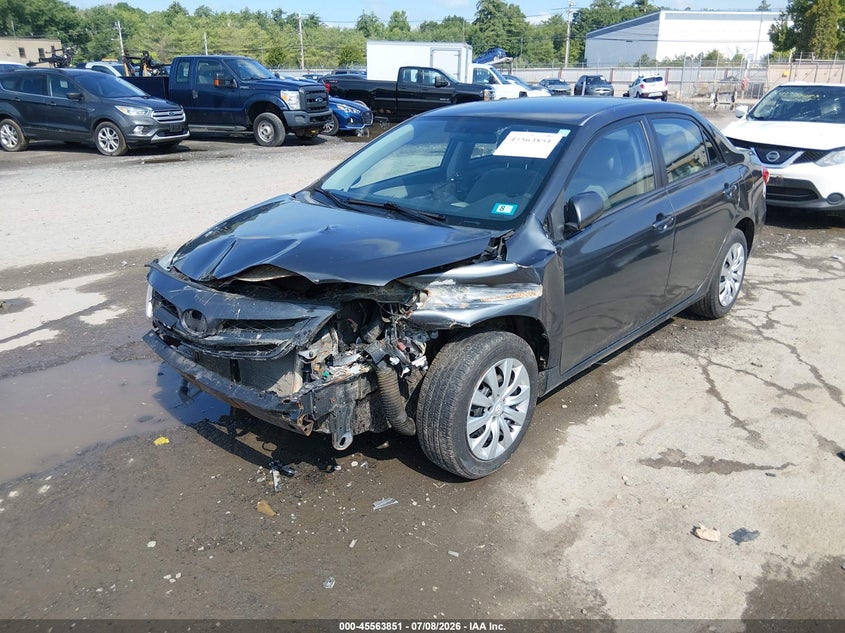 2012 Toyota Corolla, Front End, IAAI, VIN 2T1BU4EE7CC837170 — photo 2