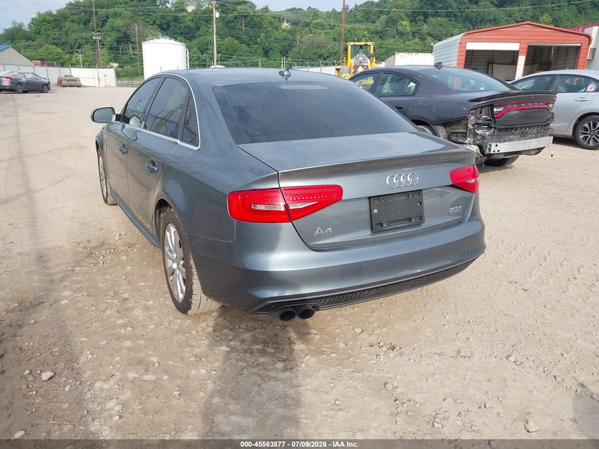 Vin: waubfafl4fn039231, lot: 46062206, audi a4 2.0t premium 20153