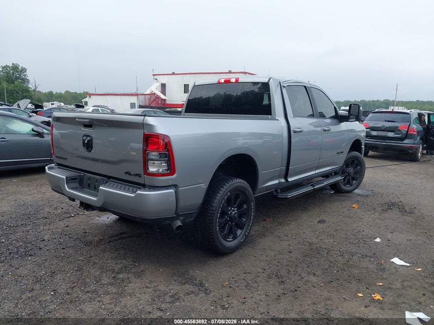 Vin: 3c6ur5dj5rg387166, lot: 46062221, ram 2500 big horn  4x4 6'4 box 20244