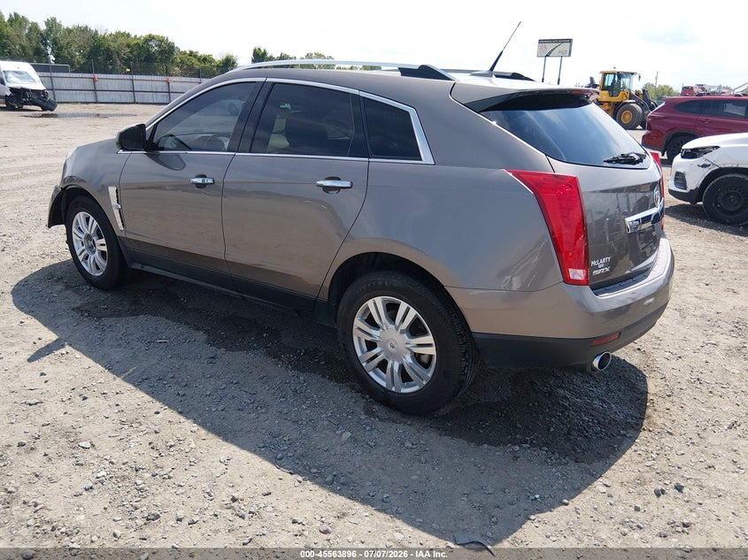 Vin: 3gyfnae3xcs506852, lot: 46062225, cadillac srx luxury collection 20123