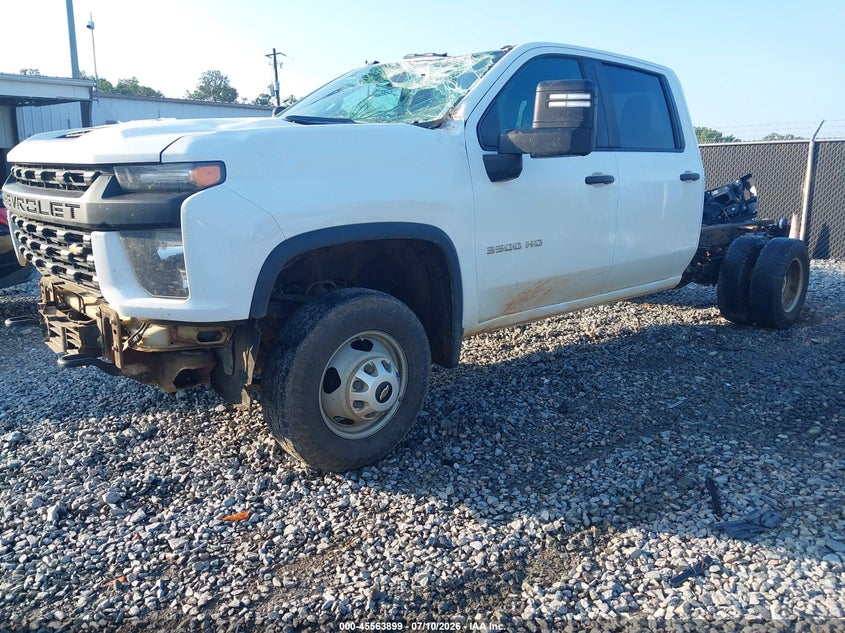 2023 Chevrolet Silverado, Front End, IAAI, VIN 1GB4YSE77PF170444 — photo 2