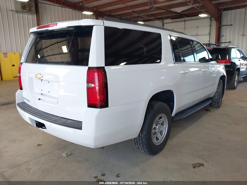 Vin: 1gnskkecxkr123408, lot: 46062229, chevrolet suburban commercial fleet 20194