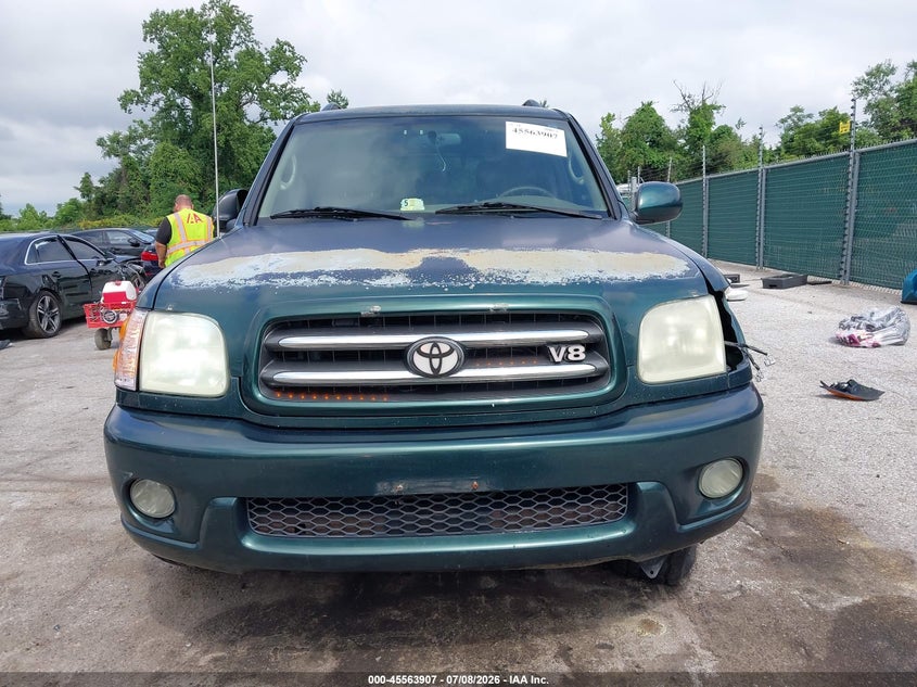 2004 Toyota Sequoia Limited V8 VIN: 5TDZT38A94S230863 Lot: 45563907