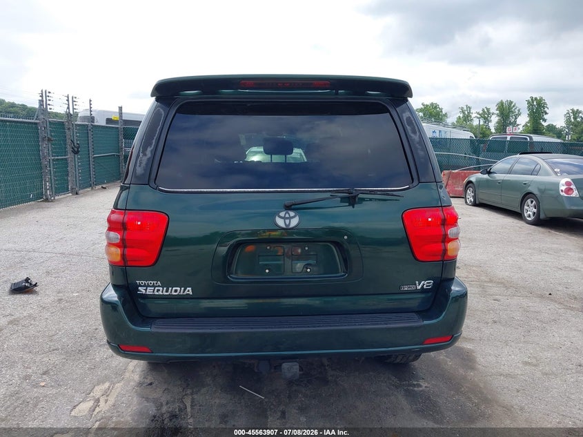 2004 Toyota Sequoia Limited V8 VIN: 5TDZT38A94S230863 Lot: 45563907