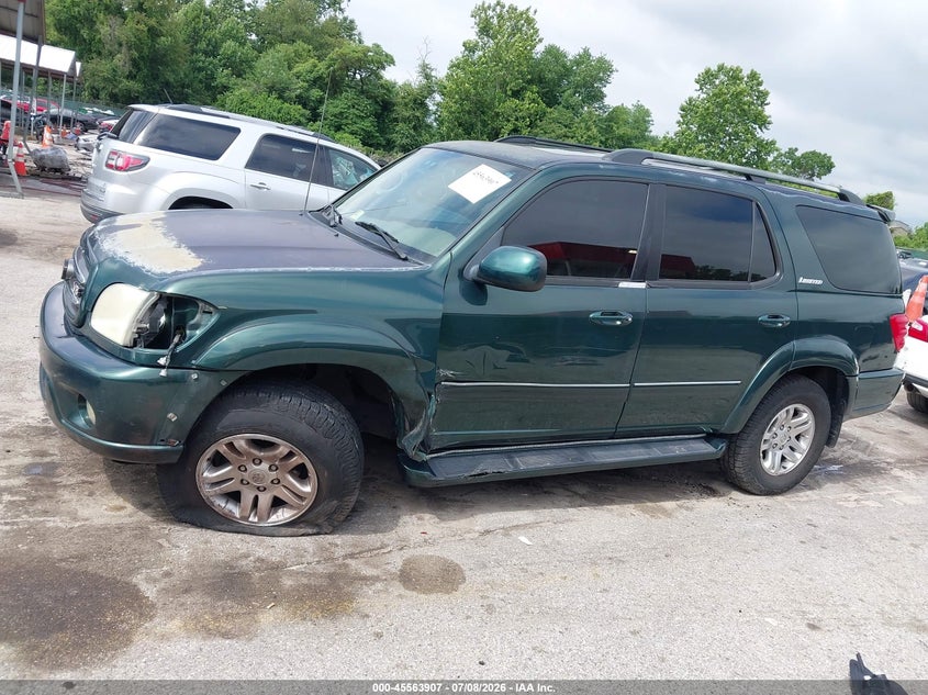 2004 Toyota Sequoia Limited V8 VIN: 5TDZT38A94S230863 Lot: 45563907