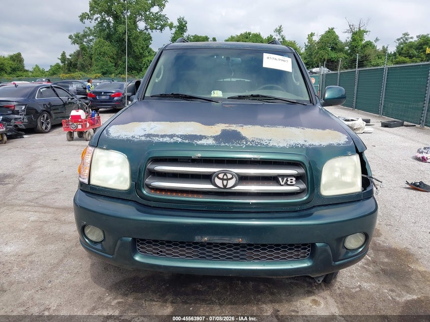 2004 Toyota Sequoia Limited V8 VIN: 5TDZT38A94S230863 Lot: 45563907