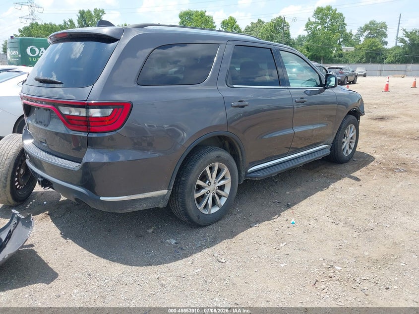 Vin: 1c4rdjag3hc606514, lot: 46062239, dodge durango sxt awd 20174