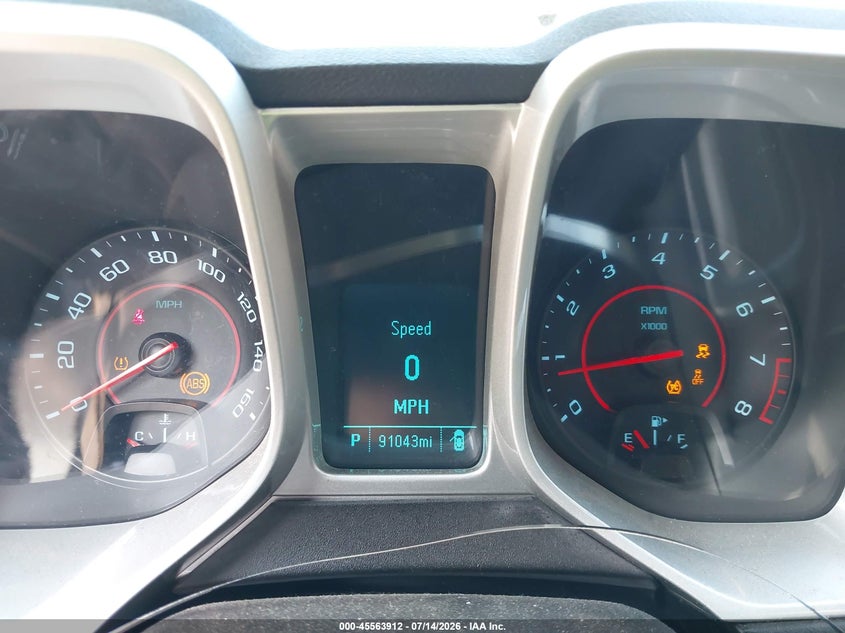 2015 Chevrolet Camaro 1Lt VIN: 2G1FD1E36F9260711 Lot: 45563912