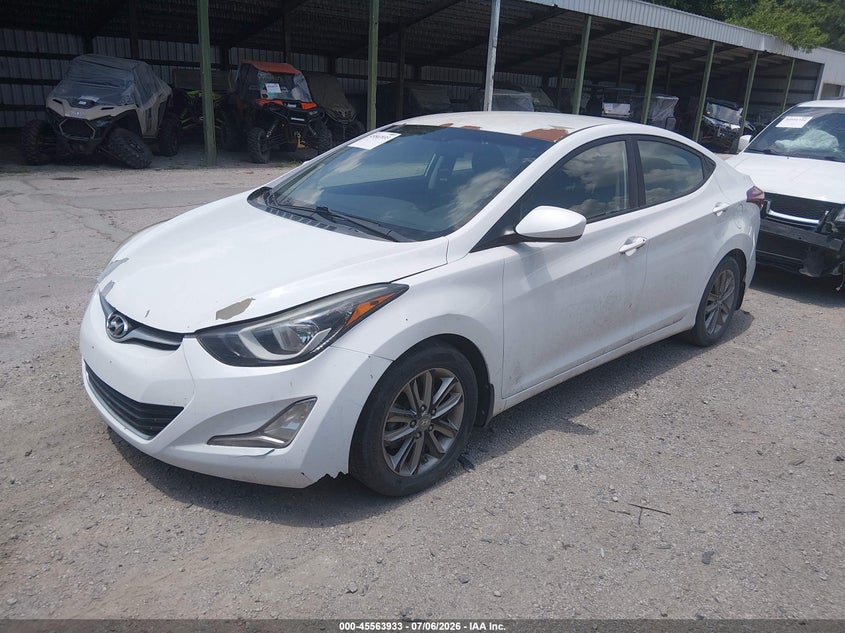 2016 Hyundai Elantra Se 5NPDH4AE7GH661095 photo 1